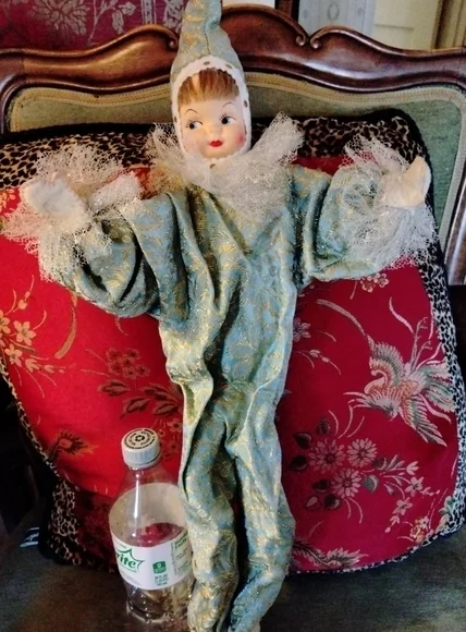 Vintage Pixie elf, poseable, wire - Picture 6 of 7